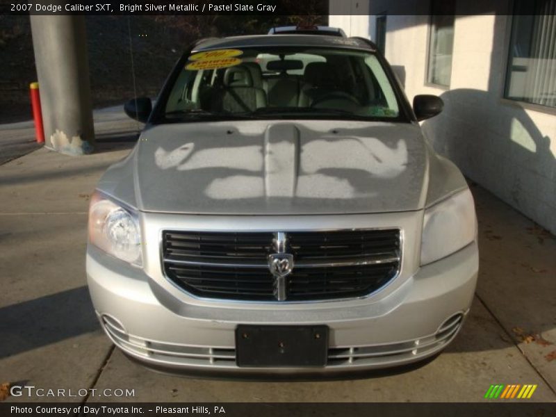 Bright Silver Metallic / Pastel Slate Gray 2007 Dodge Caliber SXT