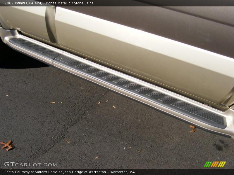 Bronze Metallic / Stone Beige 2002 Infiniti QX4 4x4