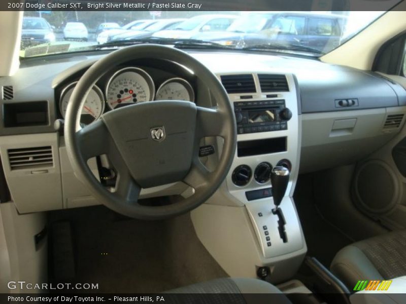 Bright Silver Metallic / Pastel Slate Gray 2007 Dodge Caliber SXT