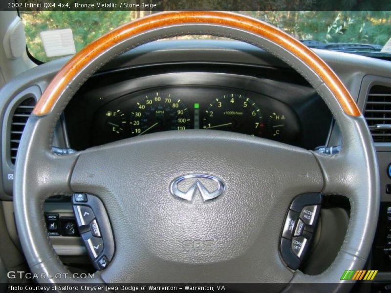  2002 QX4 4x4 Steering Wheel