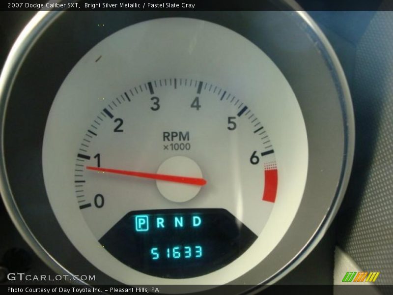 Bright Silver Metallic / Pastel Slate Gray 2007 Dodge Caliber SXT