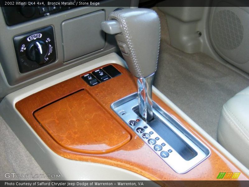  2002 QX4 4x4 4 Speed Automatic Shifter