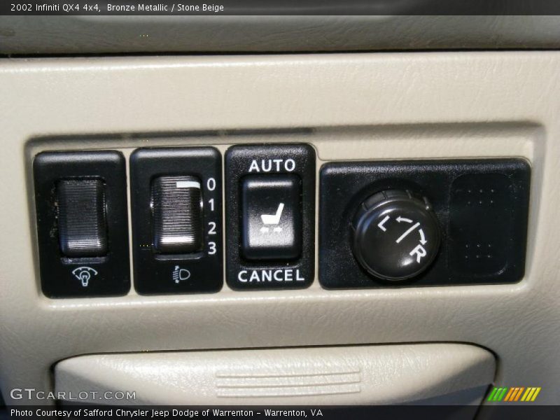 Controls of 2002 QX4 4x4