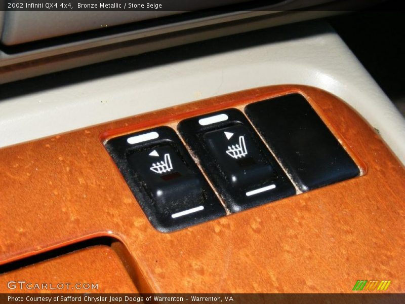 Bronze Metallic / Stone Beige 2002 Infiniti QX4 4x4
