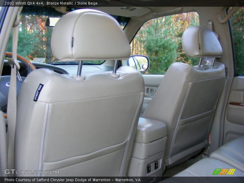  2002 QX4 4x4 Stone Beige Interior