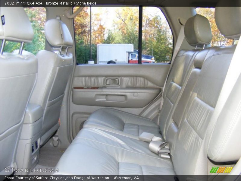  2002 QX4 4x4 Stone Beige Interior