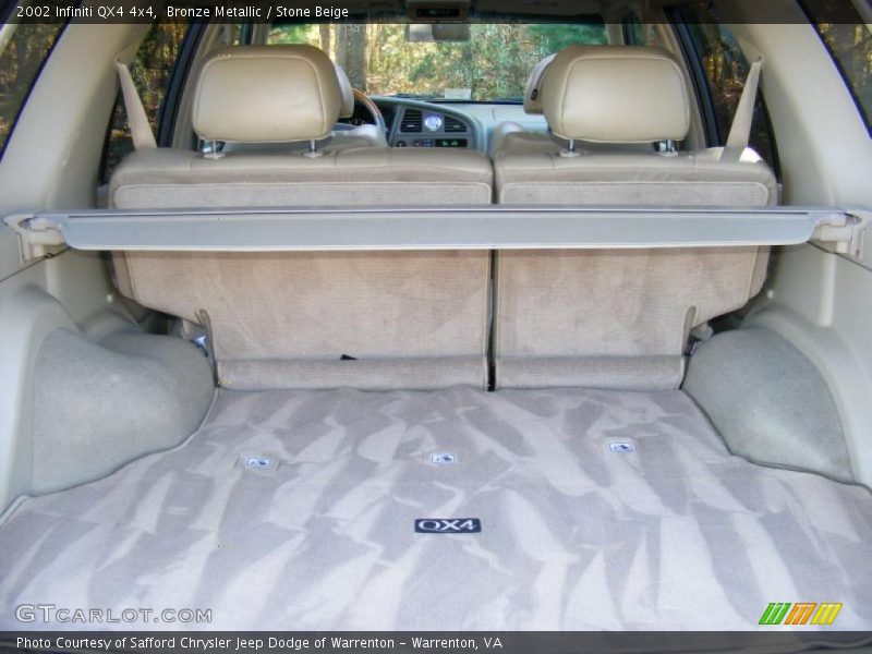  2002 QX4 4x4 Trunk