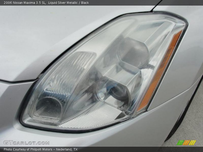 Liquid Silver Metallic / Black 2006 Nissan Maxima 3.5 SL