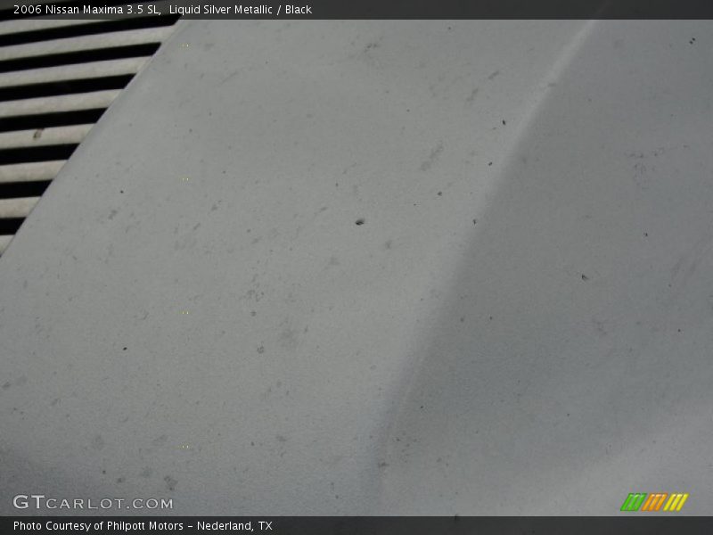 Liquid Silver Metallic / Black 2006 Nissan Maxima 3.5 SL