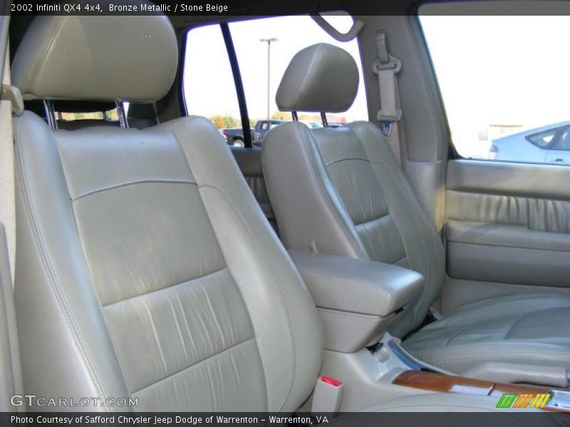  2002 QX4 4x4 Stone Beige Interior