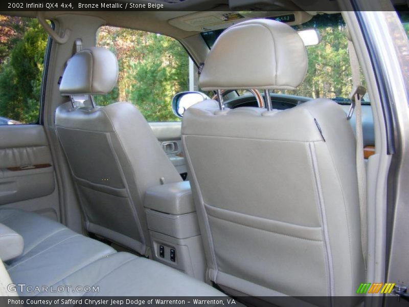  2002 QX4 4x4 Stone Beige Interior