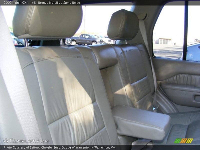  2002 QX4 4x4 Stone Beige Interior