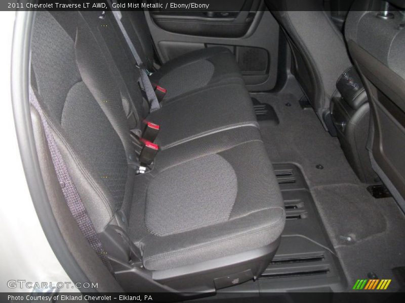 Gold Mist Metallic / Ebony/Ebony 2011 Chevrolet Traverse LT AWD