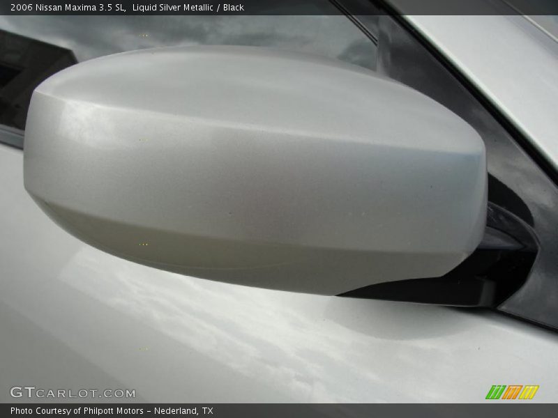 Liquid Silver Metallic / Black 2006 Nissan Maxima 3.5 SL