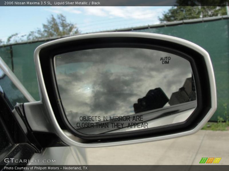 Liquid Silver Metallic / Black 2006 Nissan Maxima 3.5 SL