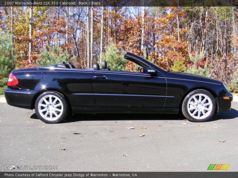  2007 CLK 350 Cabriolet Black
