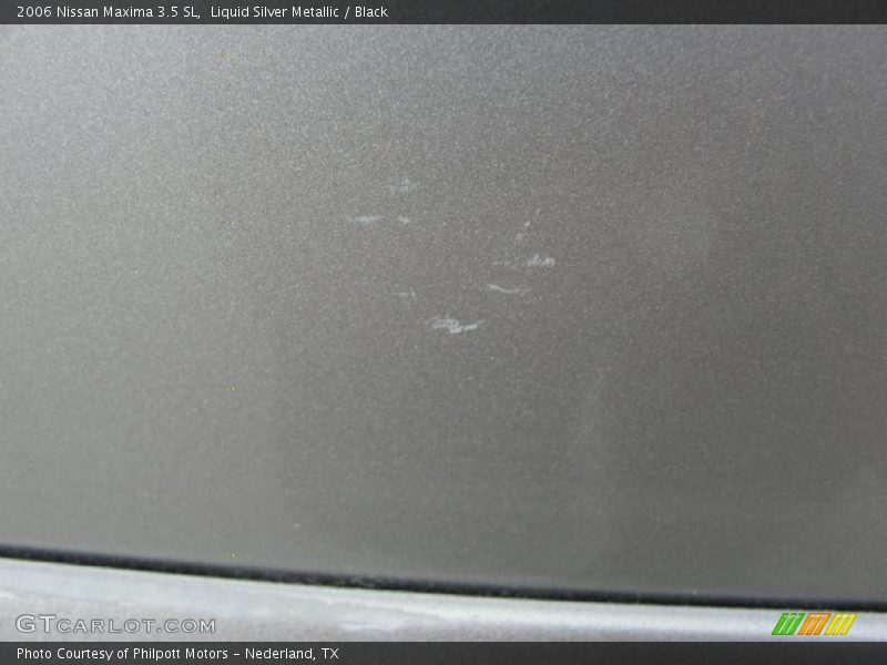 Liquid Silver Metallic / Black 2006 Nissan Maxima 3.5 SL