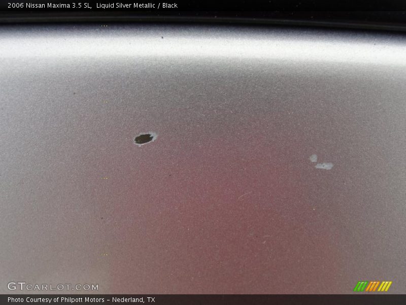Liquid Silver Metallic / Black 2006 Nissan Maxima 3.5 SL