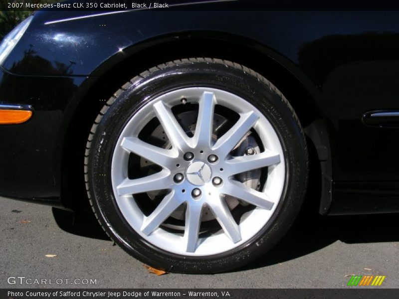  2007 CLK 350 Cabriolet Wheel