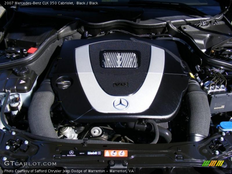  2007 CLK 350 Cabriolet Engine - 3.5 Liter DOHC 24-Valve V6