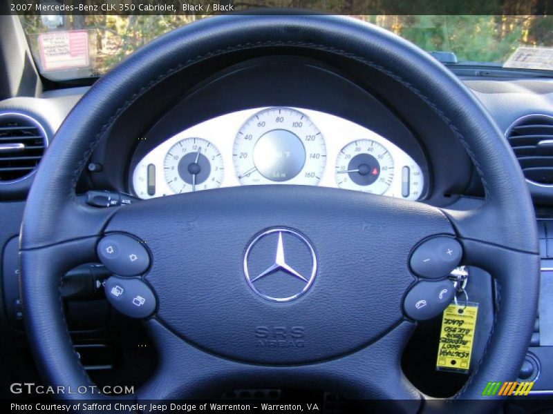  2007 CLK 350 Cabriolet Steering Wheel