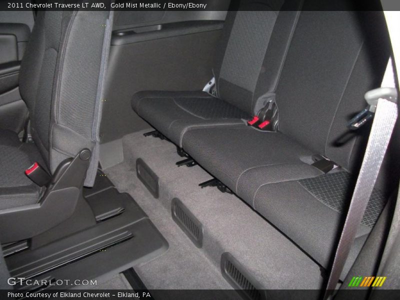 Gold Mist Metallic / Ebony/Ebony 2011 Chevrolet Traverse LT AWD