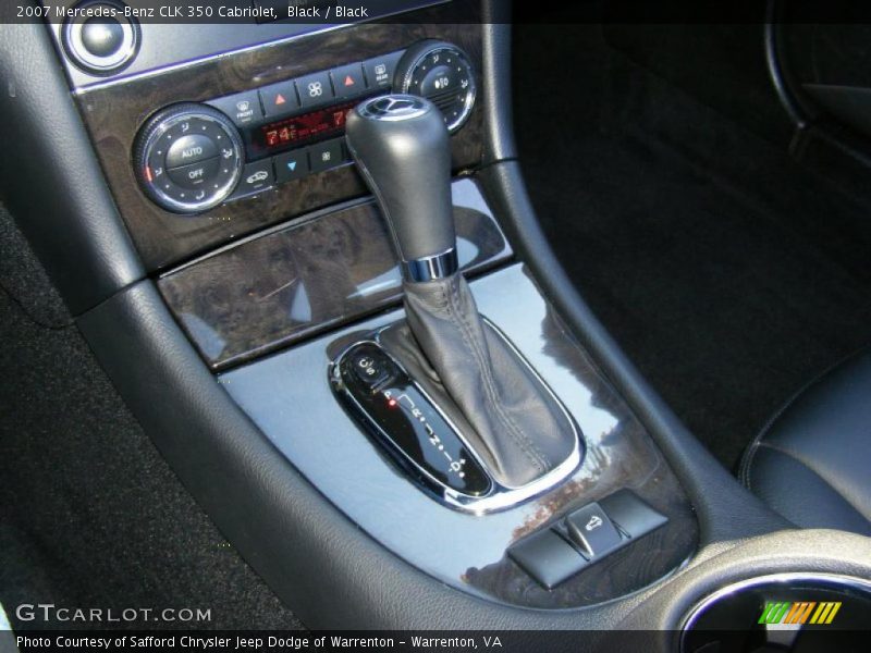  2007 CLK 350 Cabriolet 7 Speed Automatic Shifter