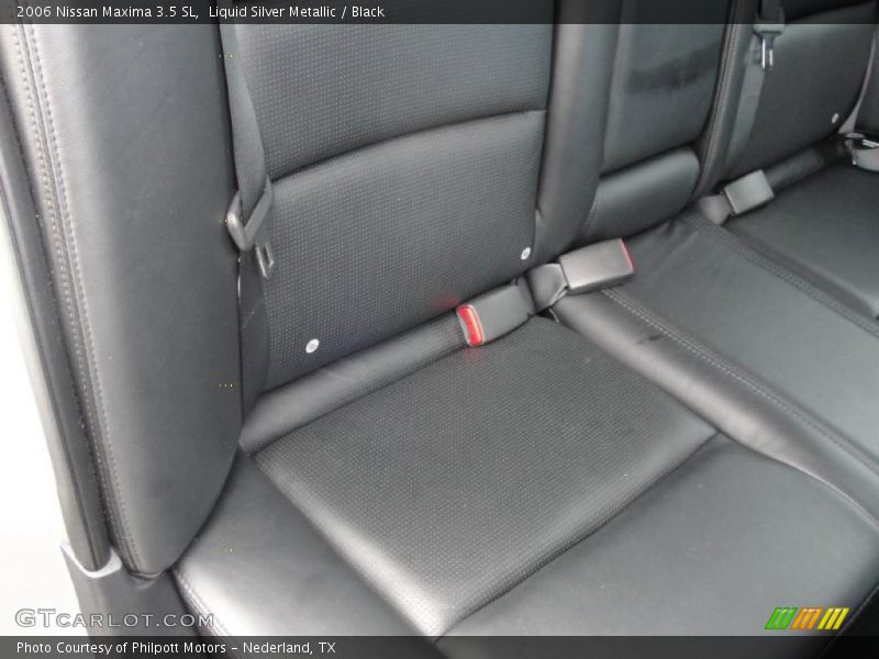 Liquid Silver Metallic / Black 2006 Nissan Maxima 3.5 SL