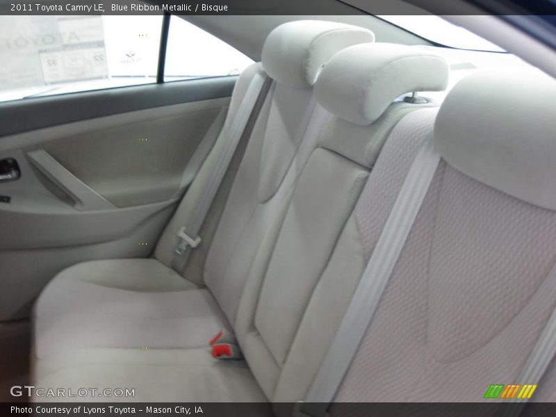 Blue Ribbon Metallic / Bisque 2011 Toyota Camry LE