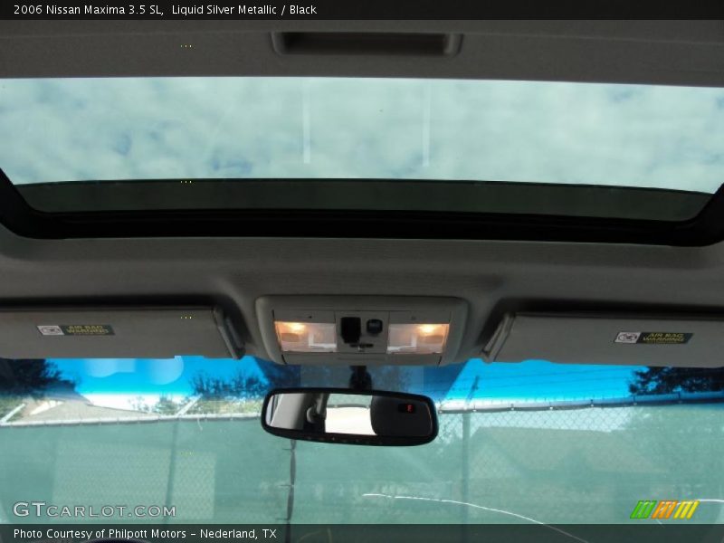 Liquid Silver Metallic / Black 2006 Nissan Maxima 3.5 SL