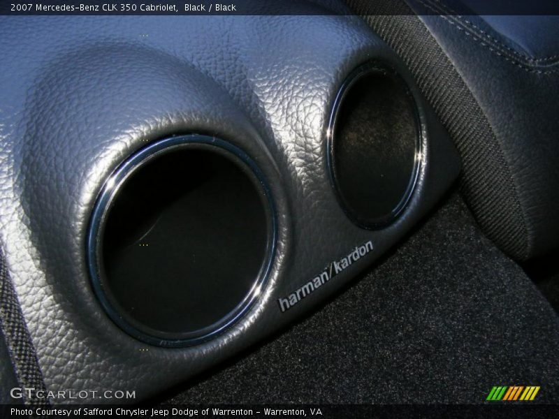Black / Black 2007 Mercedes-Benz CLK 350 Cabriolet