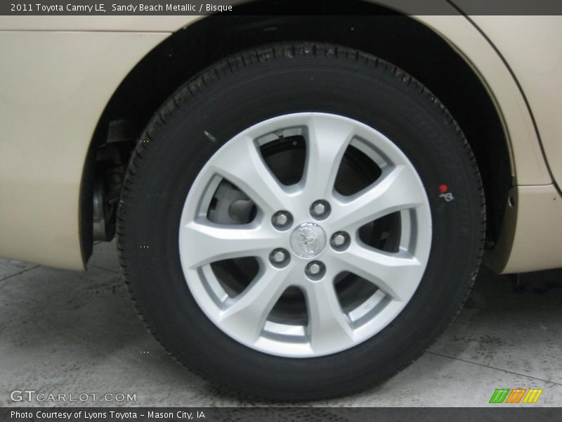 Sandy Beach Metallic / Bisque 2011 Toyota Camry LE