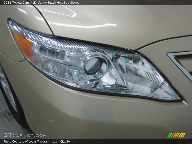 Sandy Beach Metallic / Bisque 2011 Toyota Camry LE
