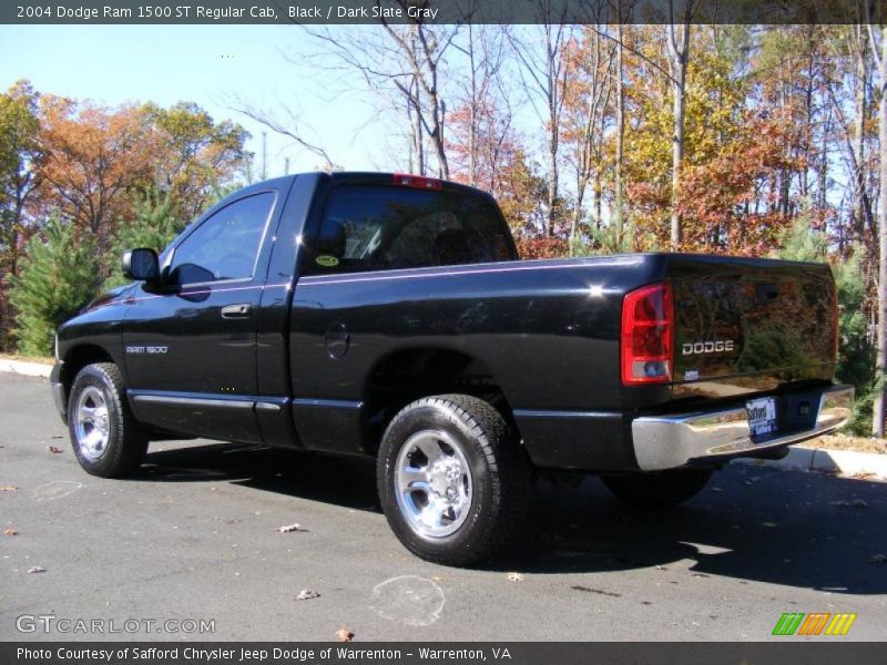 Black / Dark Slate Gray 2004 Dodge Ram 1500 ST Regular Cab
