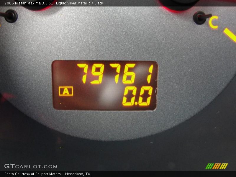 Liquid Silver Metallic / Black 2006 Nissan Maxima 3.5 SL