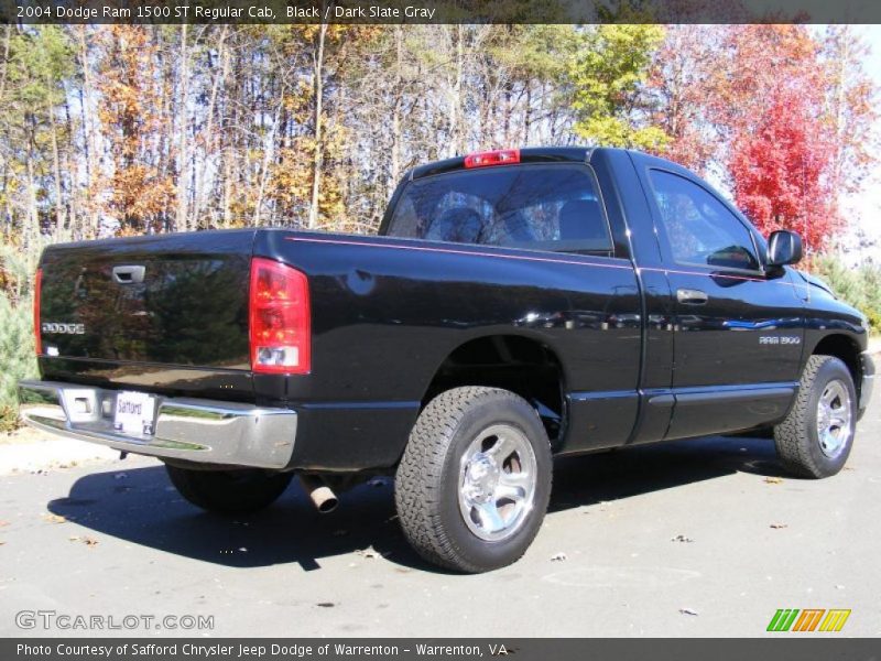 Black / Dark Slate Gray 2004 Dodge Ram 1500 ST Regular Cab