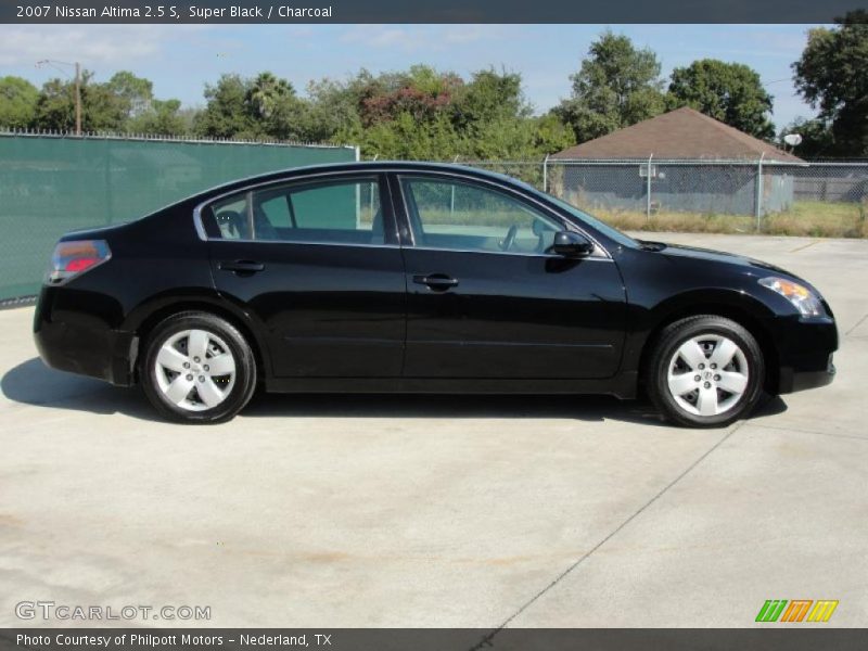 Super Black / Charcoal 2007 Nissan Altima 2.5 S