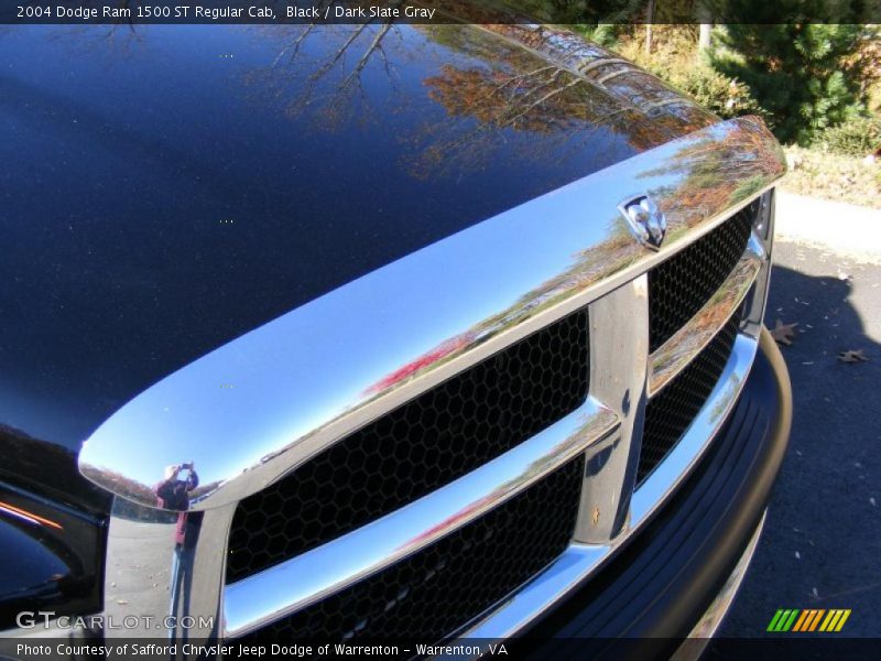 Black / Dark Slate Gray 2004 Dodge Ram 1500 ST Regular Cab