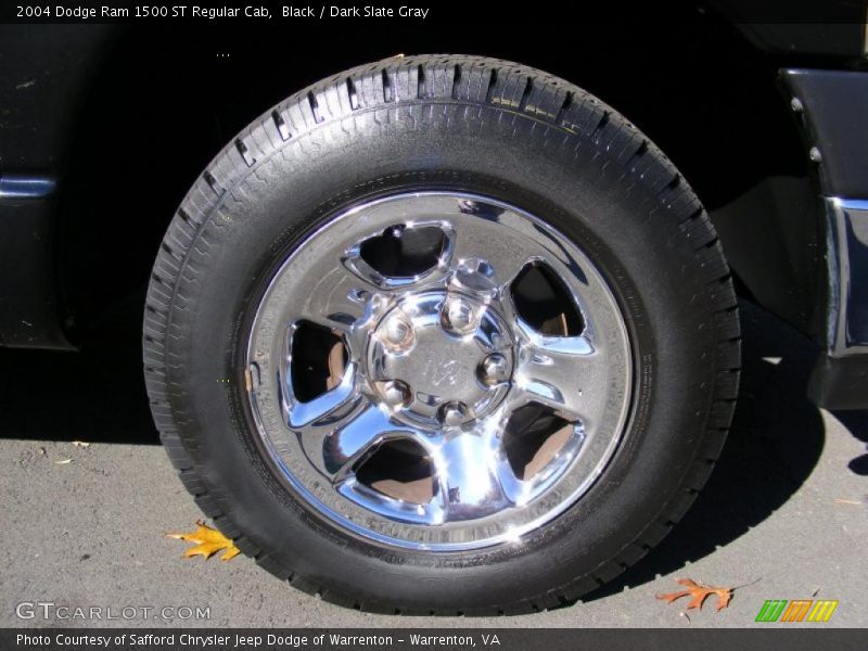 Black / Dark Slate Gray 2004 Dodge Ram 1500 ST Regular Cab