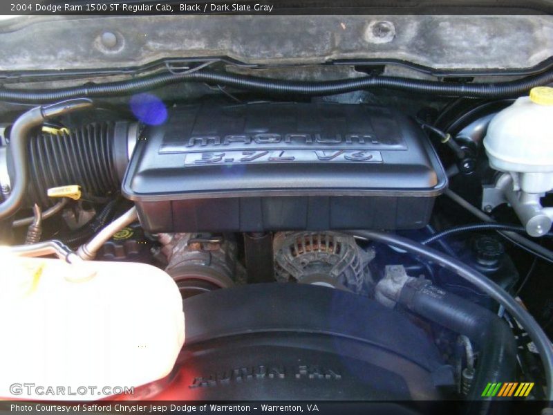 Black / Dark Slate Gray 2004 Dodge Ram 1500 ST Regular Cab