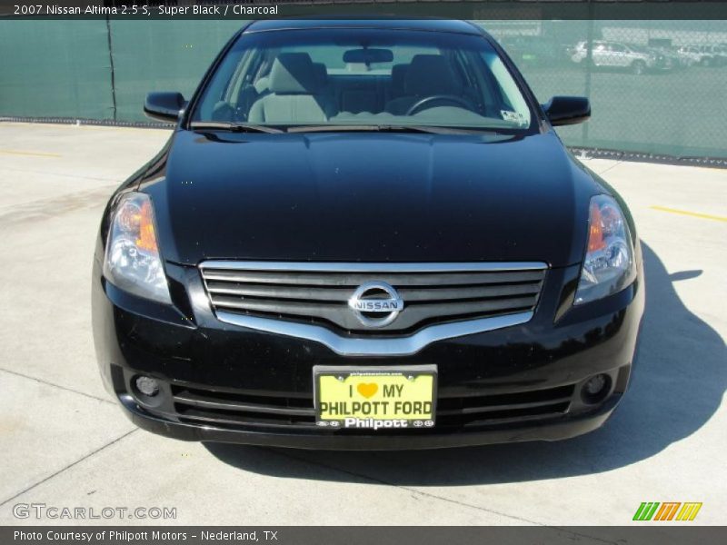 Super Black / Charcoal 2007 Nissan Altima 2.5 S