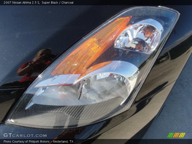 Super Black / Charcoal 2007 Nissan Altima 2.5 S