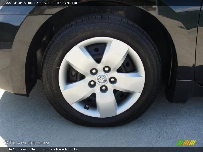 Super Black / Charcoal 2007 Nissan Altima 2.5 S