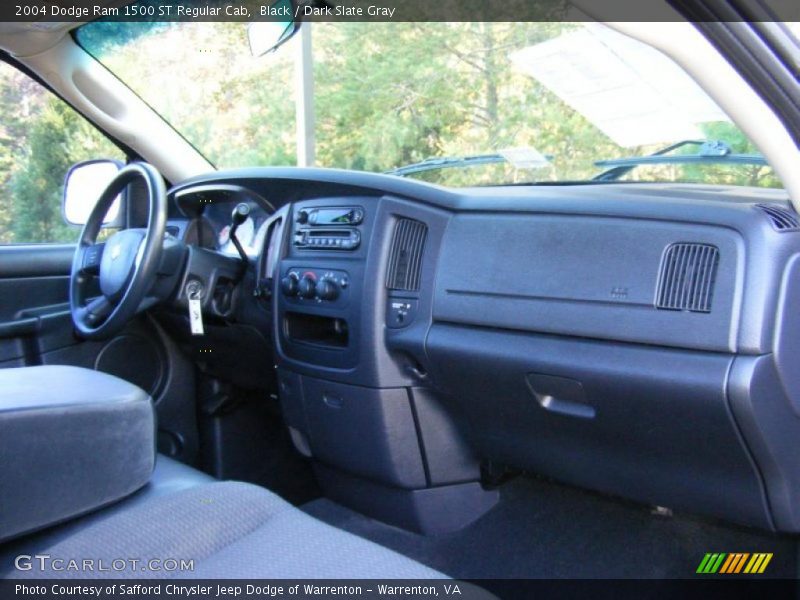 Black / Dark Slate Gray 2004 Dodge Ram 1500 ST Regular Cab