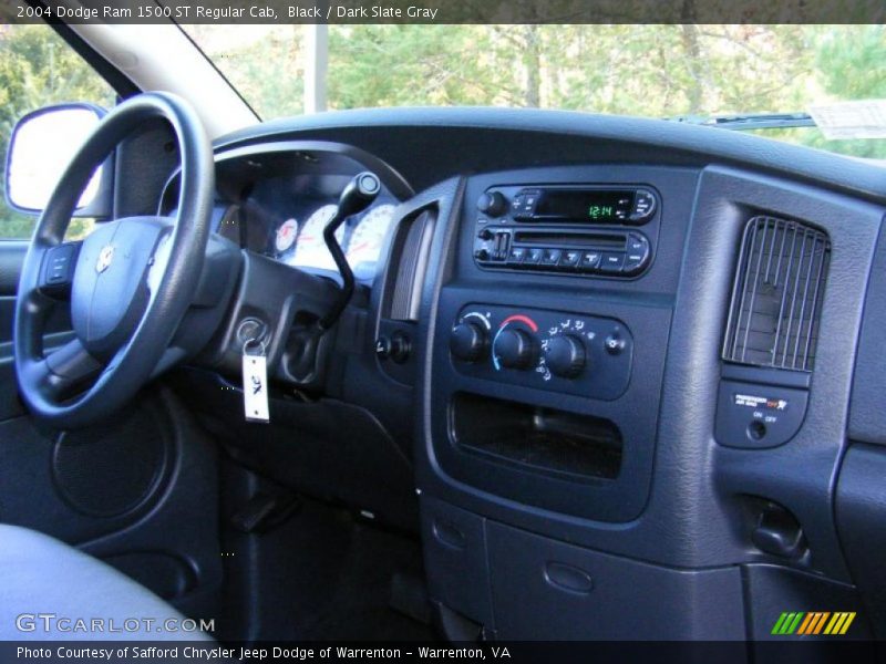 Black / Dark Slate Gray 2004 Dodge Ram 1500 ST Regular Cab