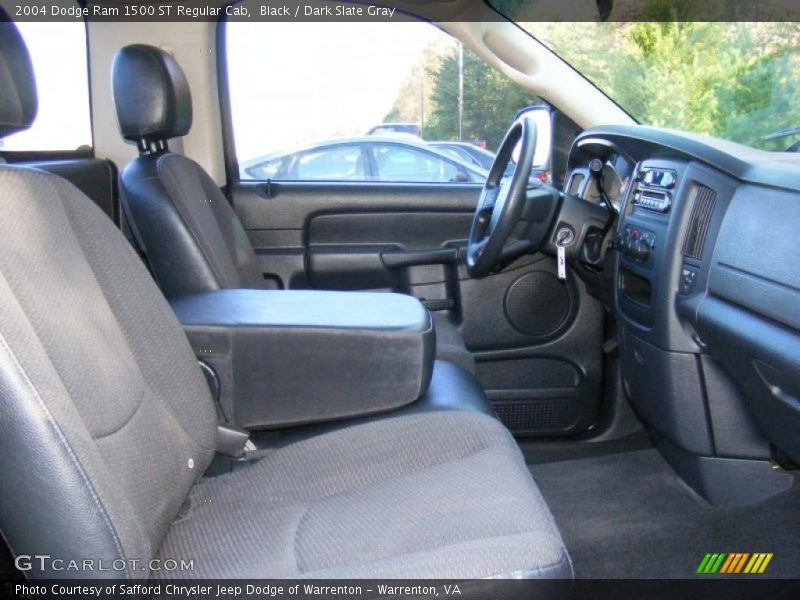 Black / Dark Slate Gray 2004 Dodge Ram 1500 ST Regular Cab