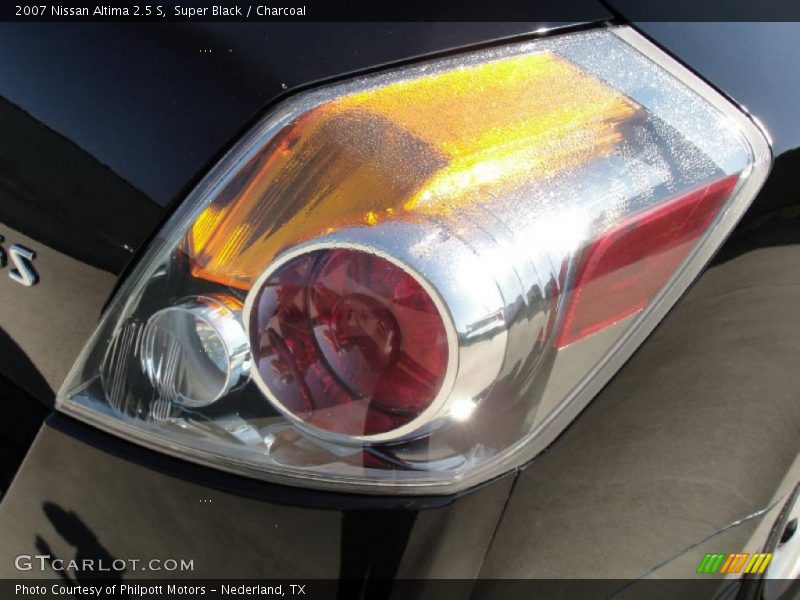 Super Black / Charcoal 2007 Nissan Altima 2.5 S