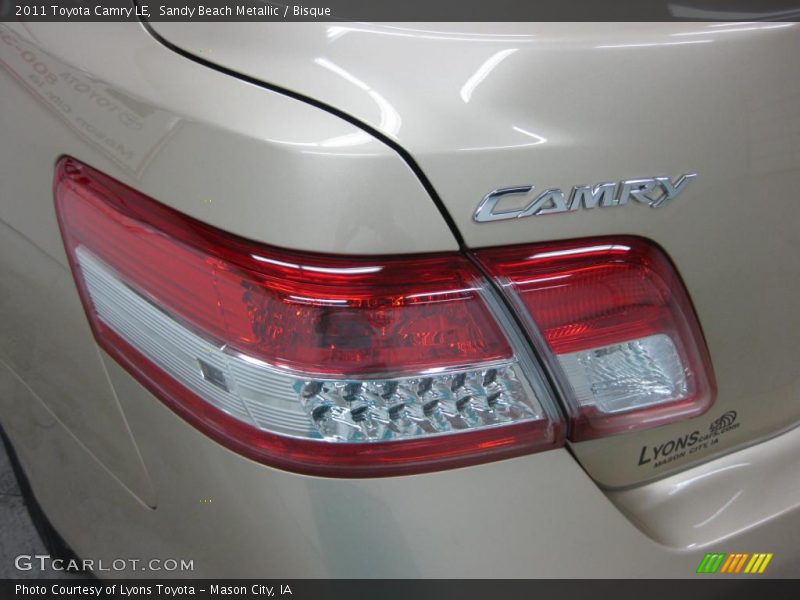 Sandy Beach Metallic / Bisque 2011 Toyota Camry LE