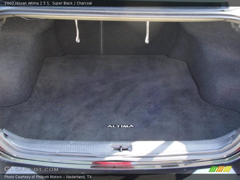 Super Black / Charcoal 2007 Nissan Altima 2.5 S