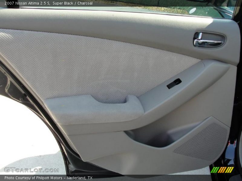 Super Black / Charcoal 2007 Nissan Altima 2.5 S